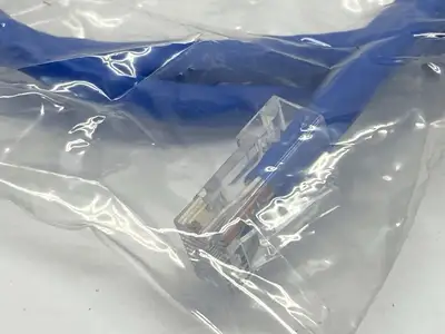 556-110-003 | Legrand  Q-Series Patch Cords CAT6 Non-Booted Blue 3ft LOT OF 5 - New