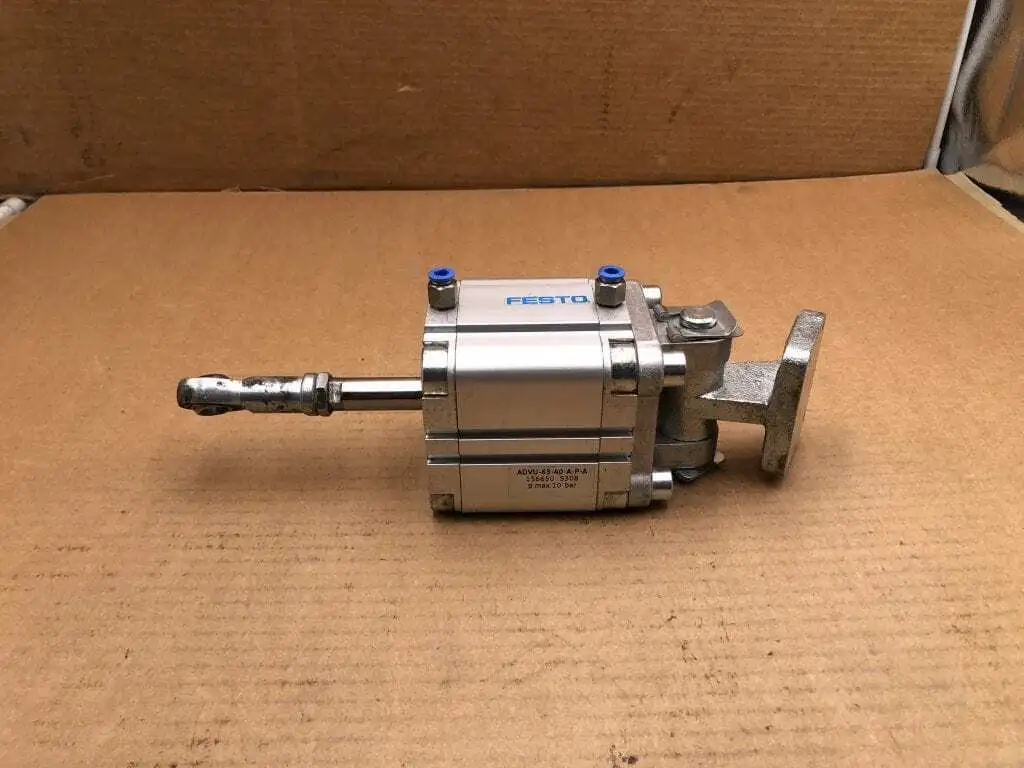 FESTO ADVU-63-40-A-P-A Double Acting Air Cylinder 145PSI 63mm Bore 40mm Stroke