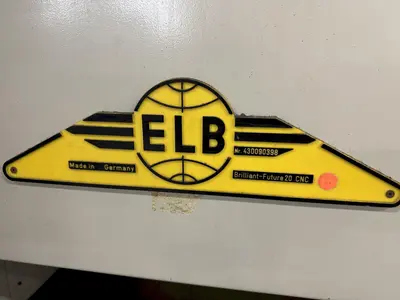 18" X 96" ELB SCHLIFF BRILLIANT FUTURE B20 CNC SURFACE GRINDER. STOCK # 1228324