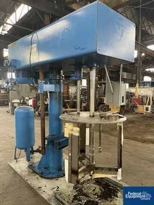 USED Cowles 300 Gal Cowles Dual Shaft Disperser, S/S, Model 2-J-38