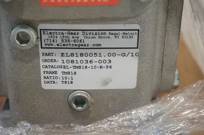 NEW ELECTRA-GEAR TM818-10-R-56