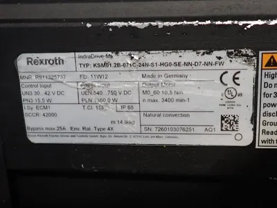 USED REXROTH KSM01.2B071C24NS1HG0SENND7NNFW