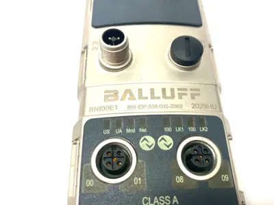 USED BALLUFF SILVER LINE NETWORK BLOCK MODULE