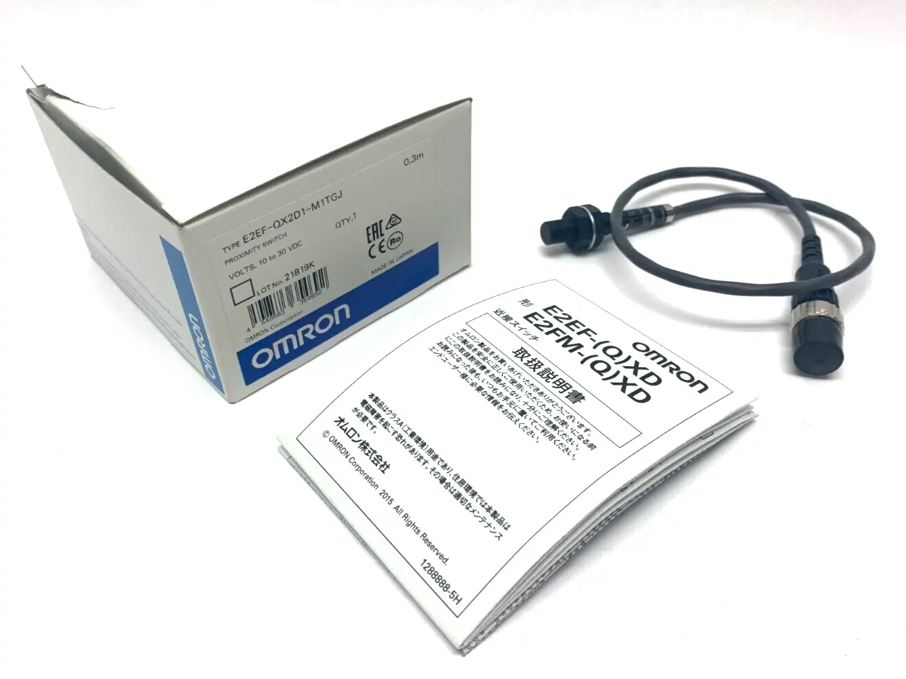 New | in-Stock Omron E2EF-QX2D1-M1TGJ Proximity Sensors Michigan US | Maverick Industrial Sales #1494885