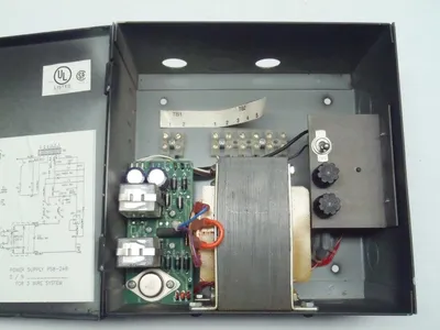 PS8-24B3 | Lathem  Time Clock Power Supply For 3 Wire System 115V 60Hz - Used