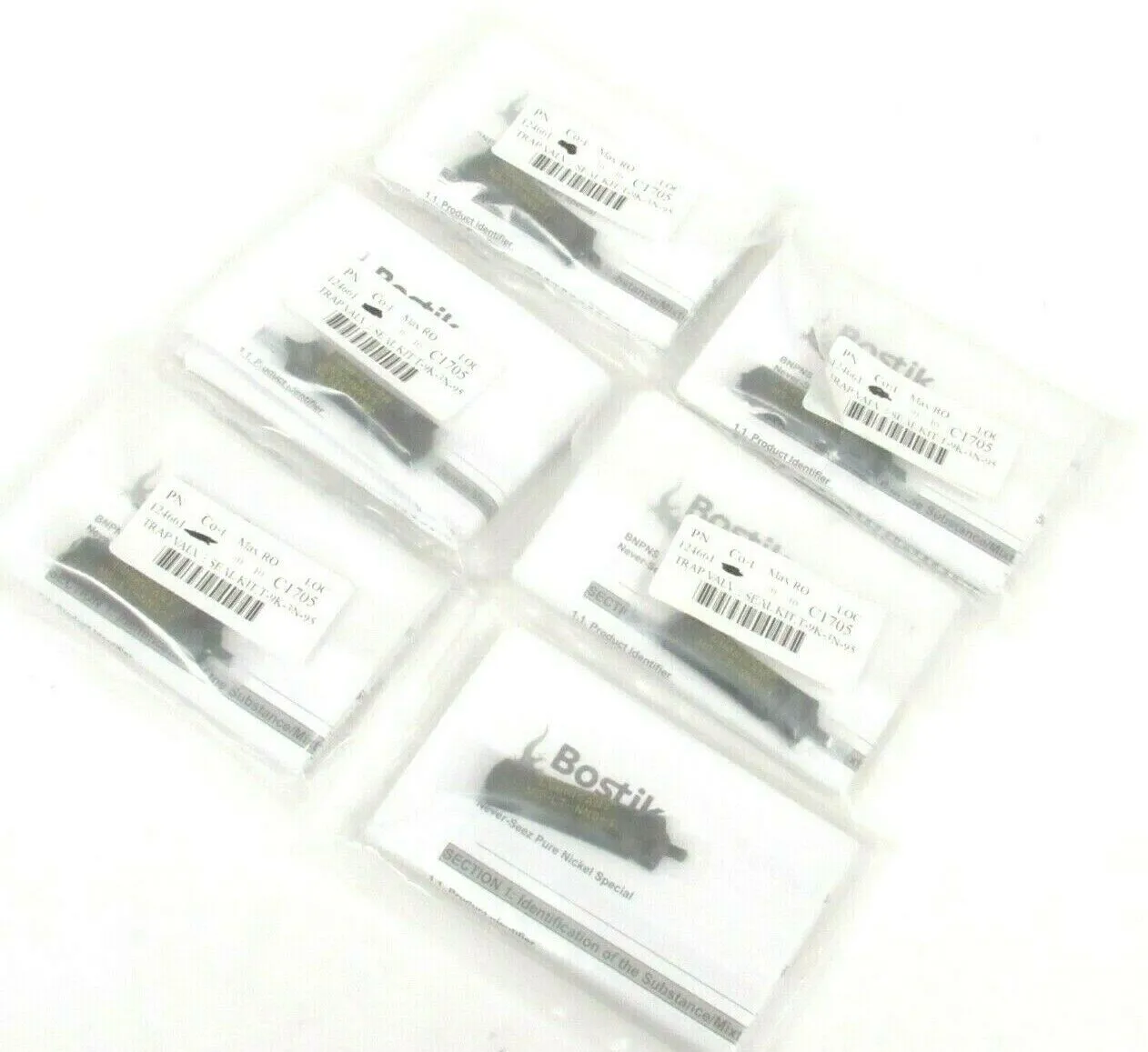6 NEW SWAGELOK T-9K-3N-95 STEM PACKING KIT FOR 3N SERIES NEEDLE VALVE