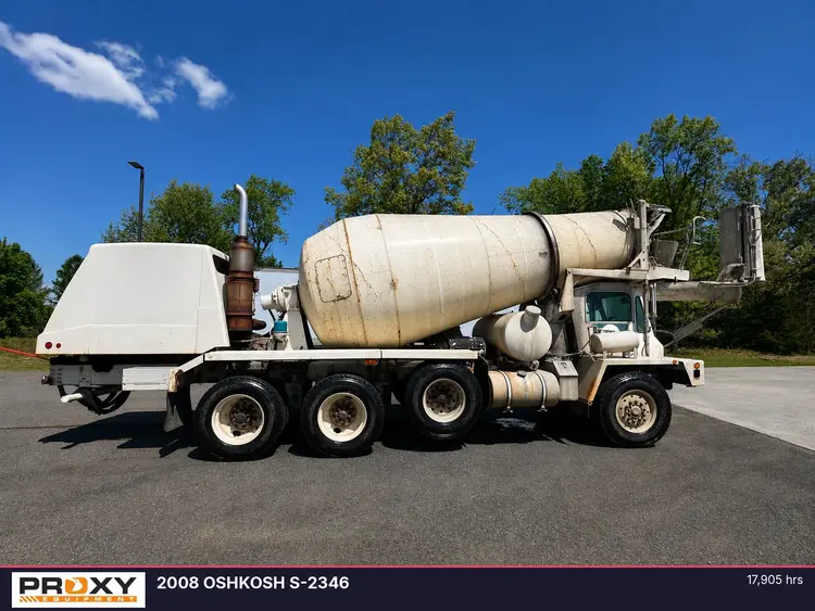 Used 2008 OSHKOSH S2346 Concrete Mixer Trucks New Jersey US | Proxy Equipment #1388743