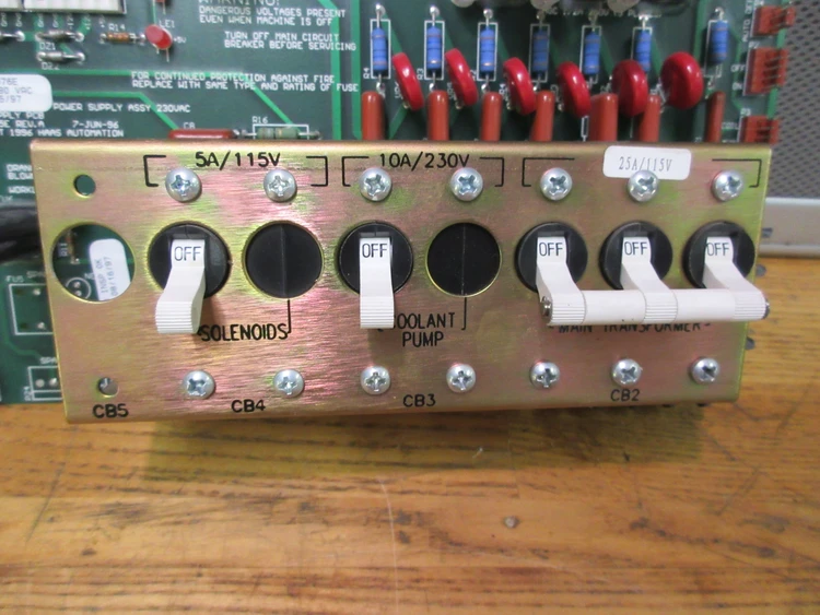 Used 1997 USED HAAS PARTS AND TOOLING POWER SUPPLY PCB ASSEMBLY #65-4076 Printed Circuit Boards (PCB) Minnesota US | Machinesused.com #1126279