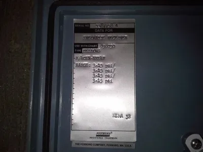 Foxboro Chart Recorder