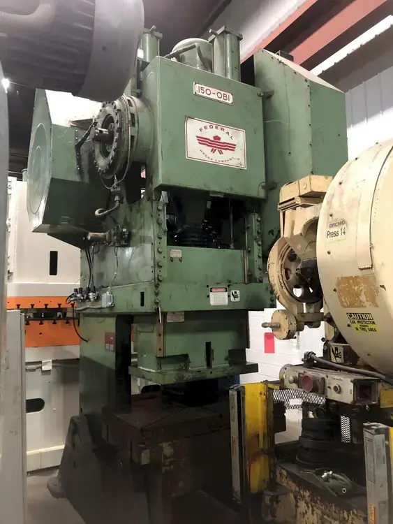 Used 1995 FEDERAL 150 O.B.I. Presses Illinois US | BLUMBERG MACHINERY COMPANY #396403