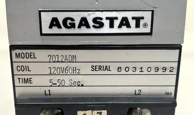 Used AGASTAT 7012ADM Miscellaneous Equipment (Electrical & Power) | Surplus Asset Holdings #1197898
