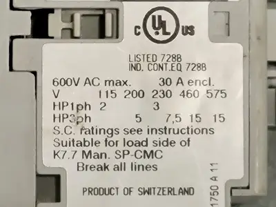 USED SPRECHER + SCHUH CA7-23E-M40-24E