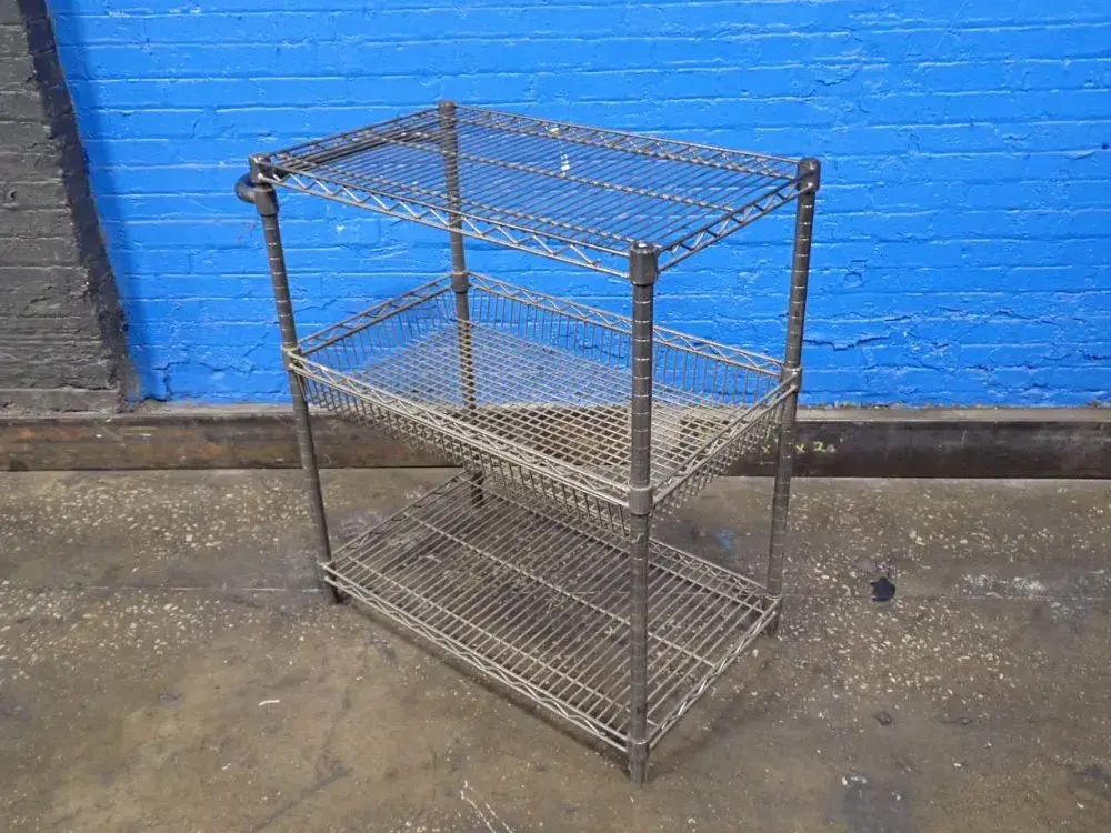 3 @ 17" 29" Wire Storage Rack