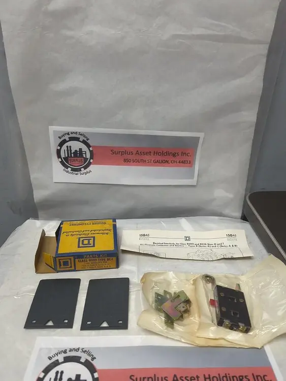 New | in-Stock SQUARE D 9999 BC-1 Miscellaneous Equipment (Electrical & Power) Ohio US | Surplus Asset Holdings #1209836