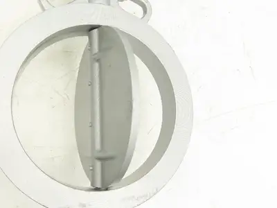ARIS DN200 PN16 Wafer Butterfly Valve Cast Iron 8" ARIS Actuator W/ Mount