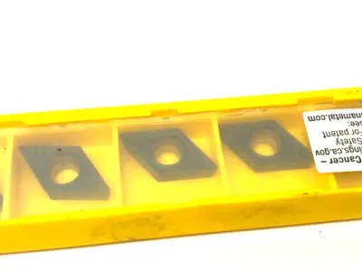 3744895 | Kennametal  Screw-On DCMT-MP Positive Inserts DCMT11T304MP PKG OF 5 - New
