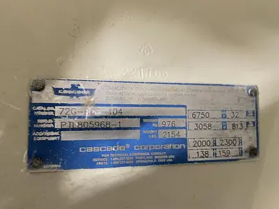 USED 2007 CASCADE 72G-RDF-104
