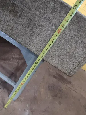 8' X 4' X 10" CHALLENGE PRECISION LAYOUT INSPECTION GRANITE TABLE: STOCK #23813