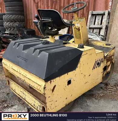 Used 2000 BEUTHLING B100 Single Drum Rollers New Jersey US | Proxy Equipment #1385318
