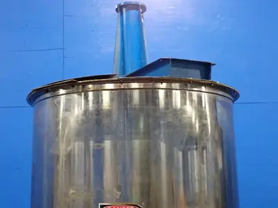 800 Gallons S/s Tank W/ Agitator