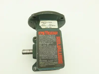 Dodge Tigear MR94879L1 X BA Worm Gearbox 15:1 Reducer 1.2Hp 117rpm 140TC RH