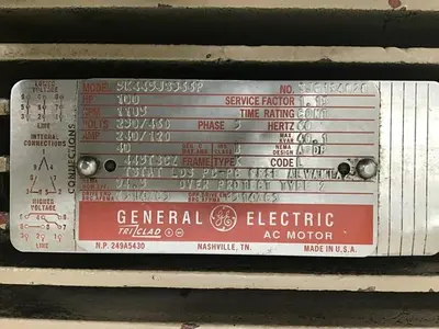 USED GENERAL ELECTRIC 5K445JS366P