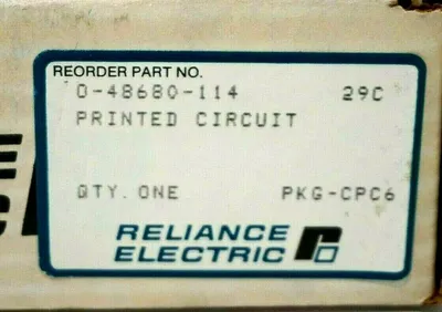 NEW RELIANCE ELECTRIC MD-B3005D