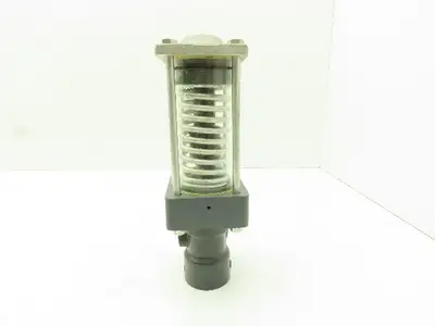 Plast-o-matic DS100V-NO 1" Shutoff Valve Spring Return NO Pneumatic Powered