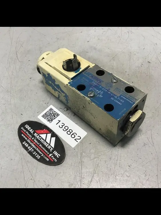 Used VICKERS DG4V-3-22A-M-U-HL7-60 Valves/Fittings Michigan US | Ideal Machinery #605133