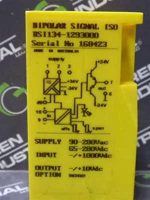 APCS BSI134-1293000 Bipolar Signal Isolator Module Used