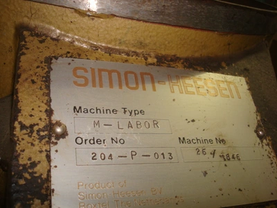 Simon Heesen Orbital Pellet Press