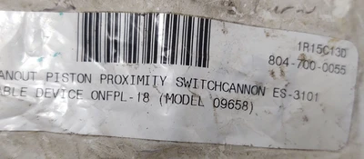 🔥(QTY 4) PEPPERL INDUCTIVE PROXIMITY SENSOR 09658 ES-3101 PISTON SENSOR