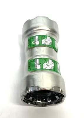 New | in-Stock Viega MegaPress 316 Coupling, P x P - Model 5115, Smart Connect 3/4" Plumbing Equipment Michigan US | Maverick Industrial Sales #1487688