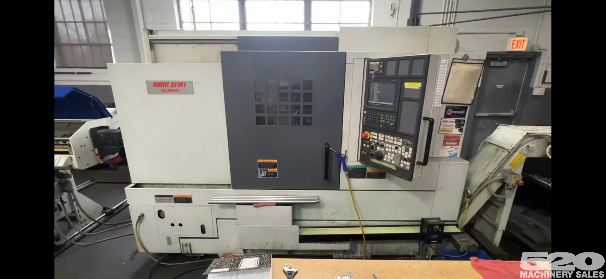 2007 Mori Seiki NL2500 Live Tool CNC Turning Center W/ Barfeed