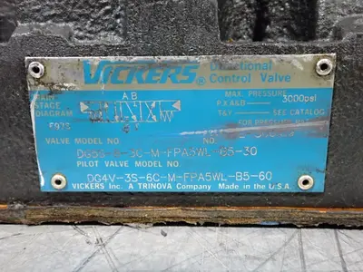USED VICKERS DG5S83CMFPA5WLB530