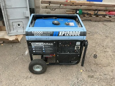 DuroMax XP12000E Heavy-Duty, 12,000-Watt Portable Gas Generator