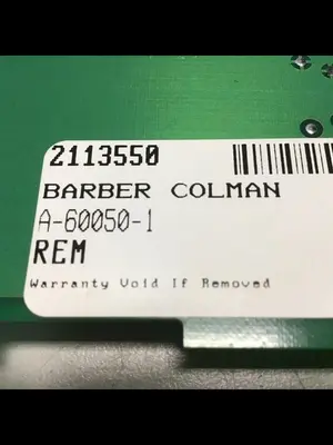 USED BARBER COLMAN A-60050-1