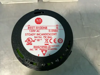 Used ALLENBRADLEY 855TB10DN8 Light Source Equipment Ohio US | HGR 24 #1545378