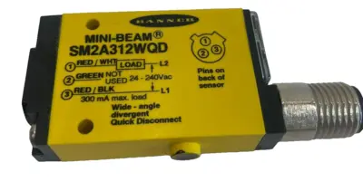 NEW BANNER ENGINEERING SM2A312WQD MINI-BEAM