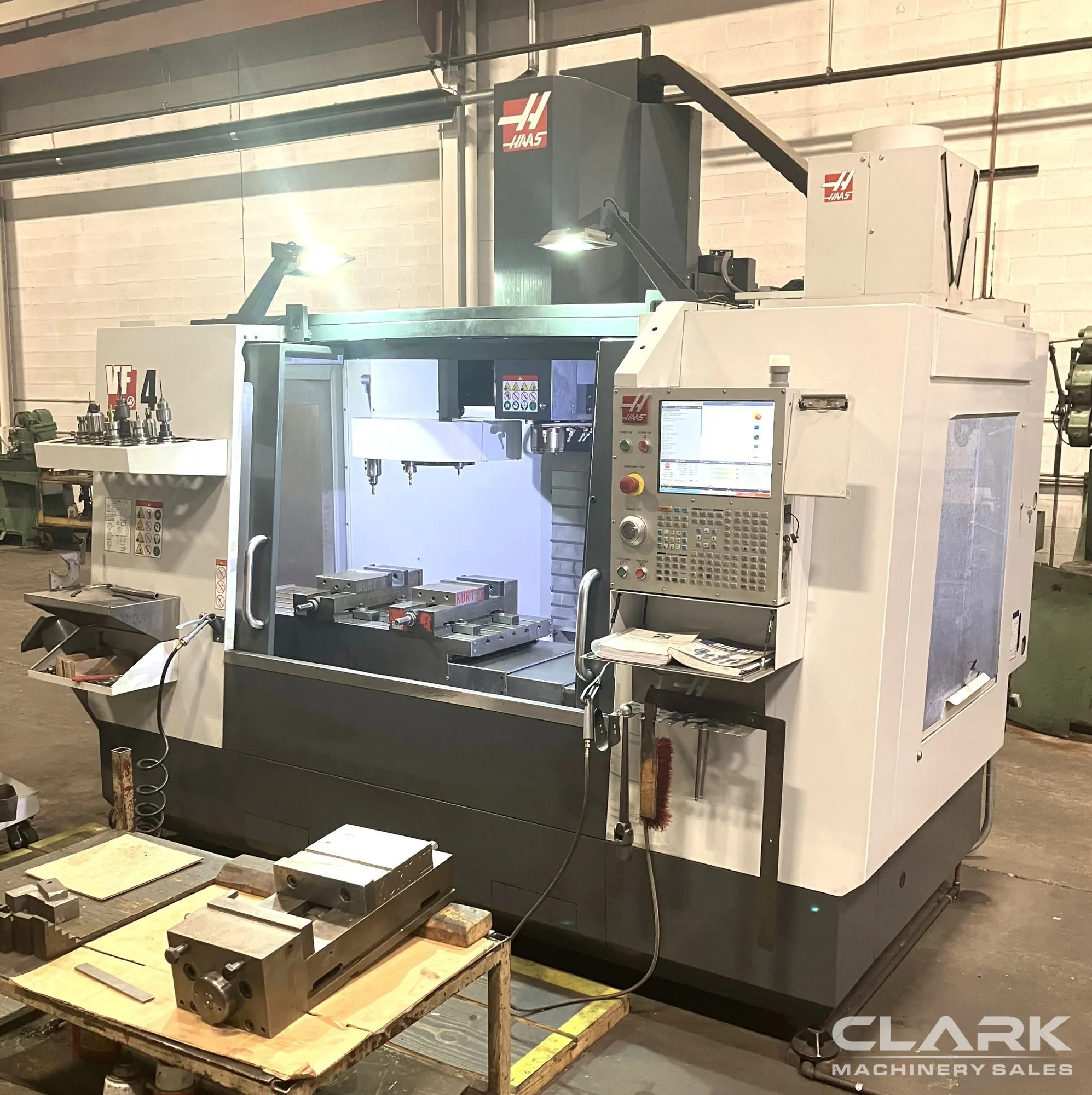 2019 HAAS VF-4, NEXTGEN, 351 CUTTING HOURS