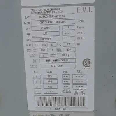 USED DELTA E.V.I. CDTC0010RHAXXBA