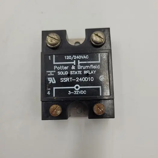 Used POTTER & BRUMFIELD POTTER & BRUMFIELD SSRT-240D10 SOLID STATE RELAY Relays & Switches | ND Industrial Surplus #1221572