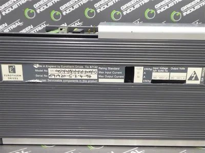 Eurotherm 585/0150/0/8/0/0/0/1/000/03 HVAC Drive 20HP 380-460V Used