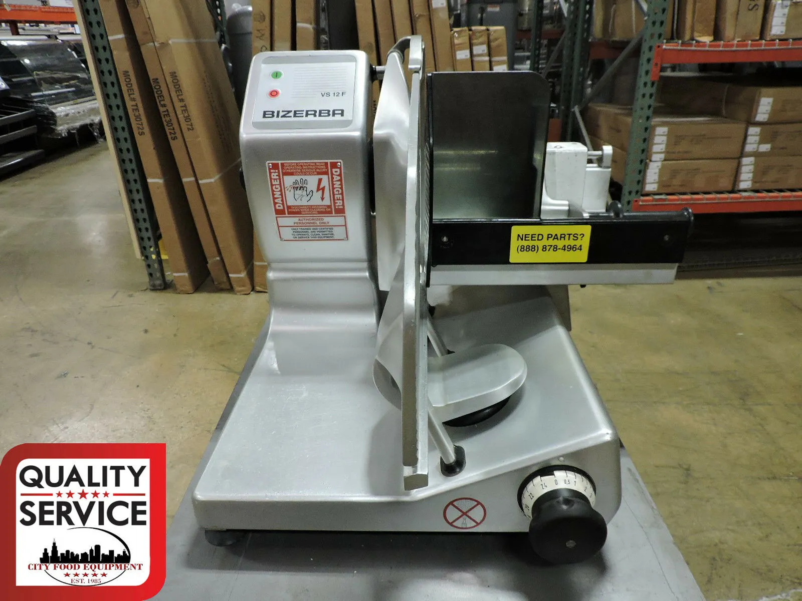 Bizerba VS12F Commercial Manual Deli Meat Slicer