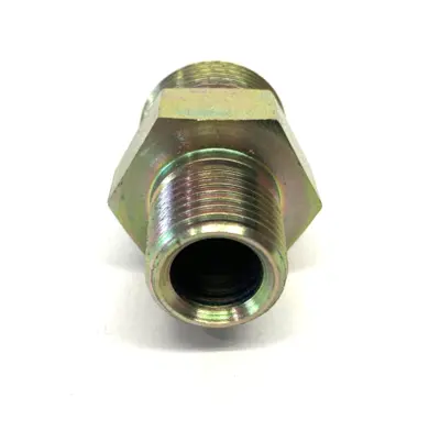USED PARKER SEAL-LOK ORFS STRAIGHT MALE CONNECTOR 3/4" TO 1/2"-14 NPT