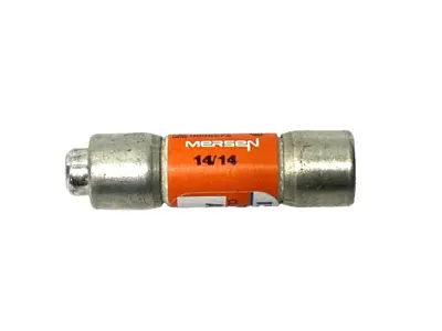 USED MERSEN TIME-DELAY FUSE CLASS CC 600VAC 1.4A LOT OF 8