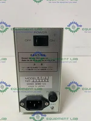 USED SHODEX DEGAS KT-27 DEGASSER SYSTEM 100-240V