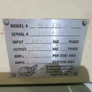 USED ITC MF8-150-V6
