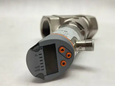 New | in-Stock ifm Flow Meter With Fast Response And Display SBN11IF0FRKG Air Velocity and Flow Michigan US | Maverick Industrial Sales #1463945