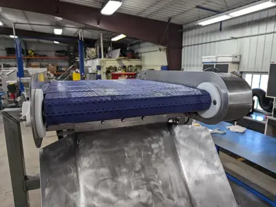 SS Incline Plastic Belt Conveyor